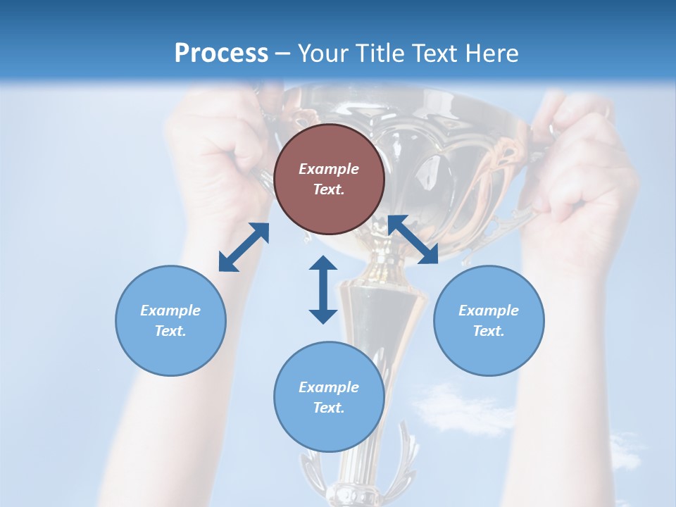 Honour Winner Heaven PowerPoint Template
