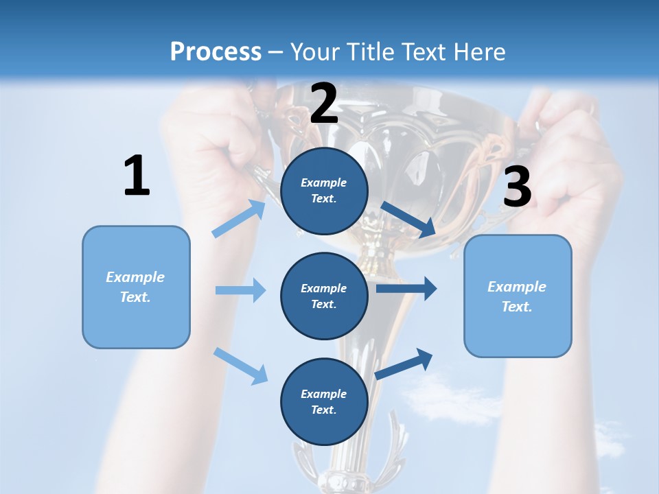 Honour Winner Heaven PowerPoint Template