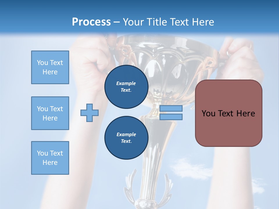 Honour Winner Heaven PowerPoint Template