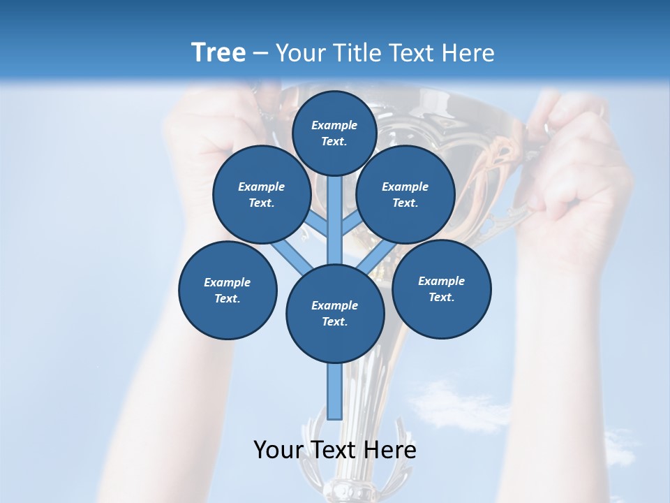 Honour Winner Heaven PowerPoint Template