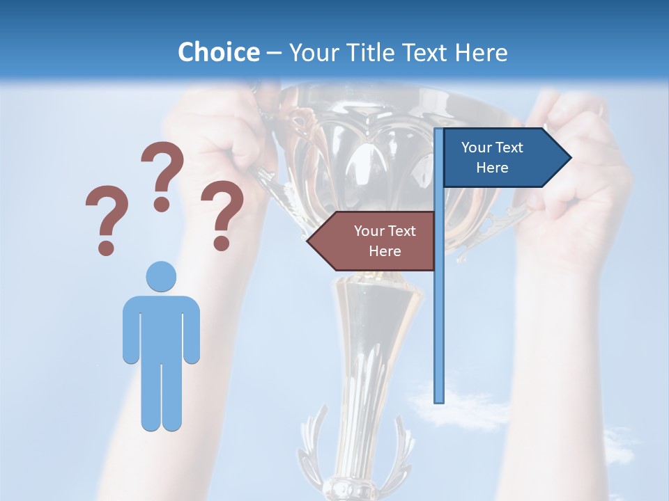 Honour Winner Heaven PowerPoint Template