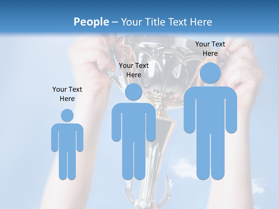 Honour Winner Heaven PowerPoint Template