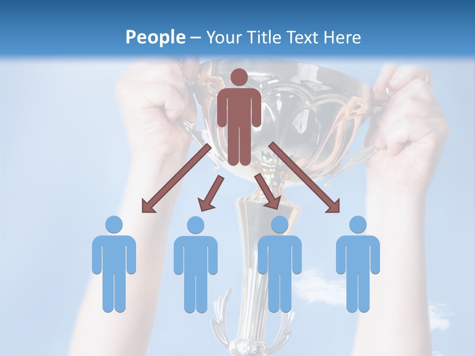 Honour Winner Heaven PowerPoint Template