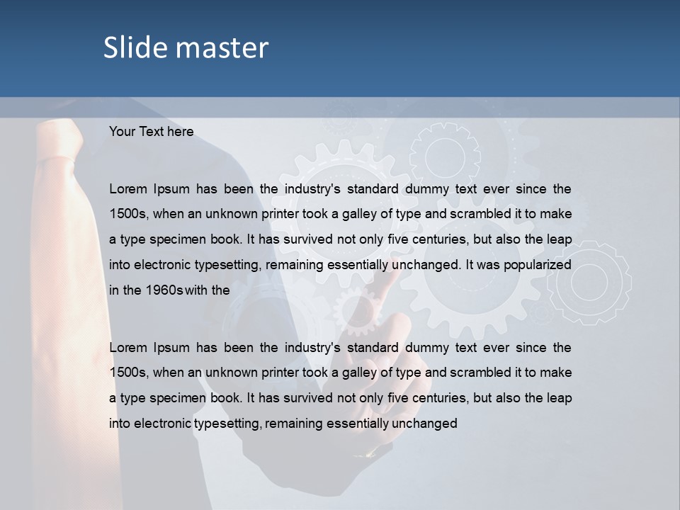 Engineer Job Innovation PowerPoint Template