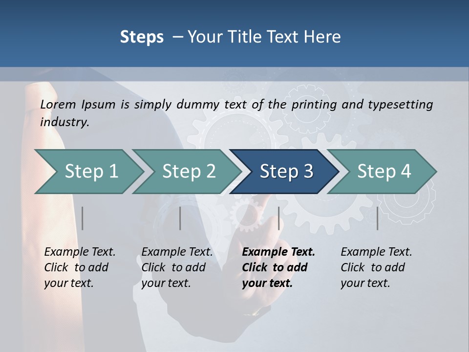 Engineer Job Innovation PowerPoint Template
