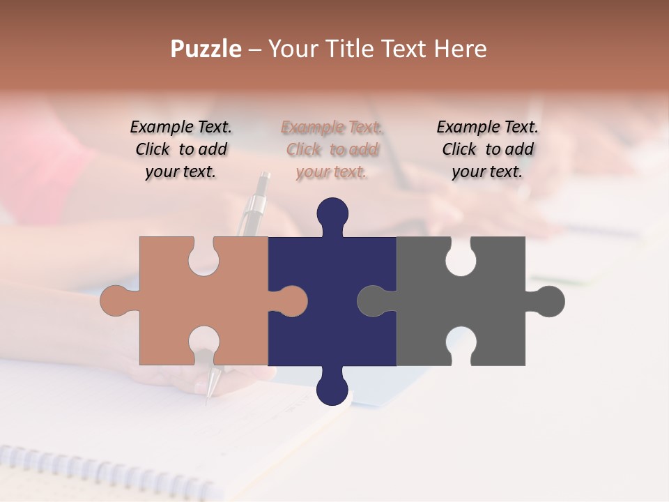 Seminar Writing Lesson PowerPoint Template