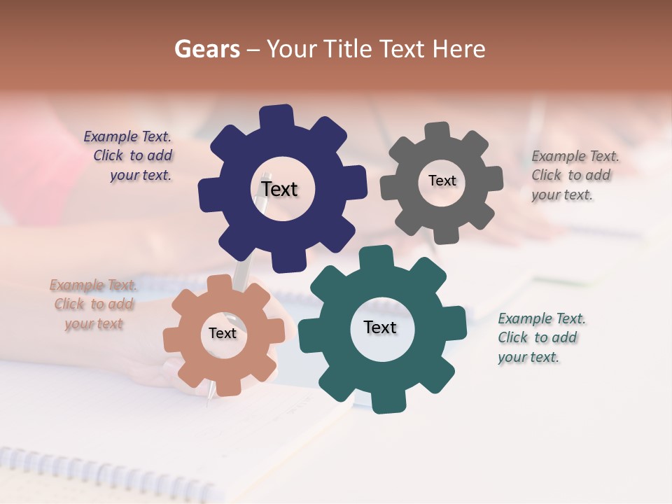 Seminar Writing Lesson PowerPoint Template