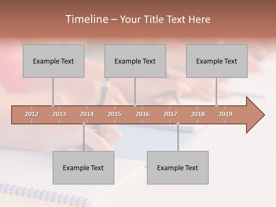Seminar Writing Lesson PowerPoint Template