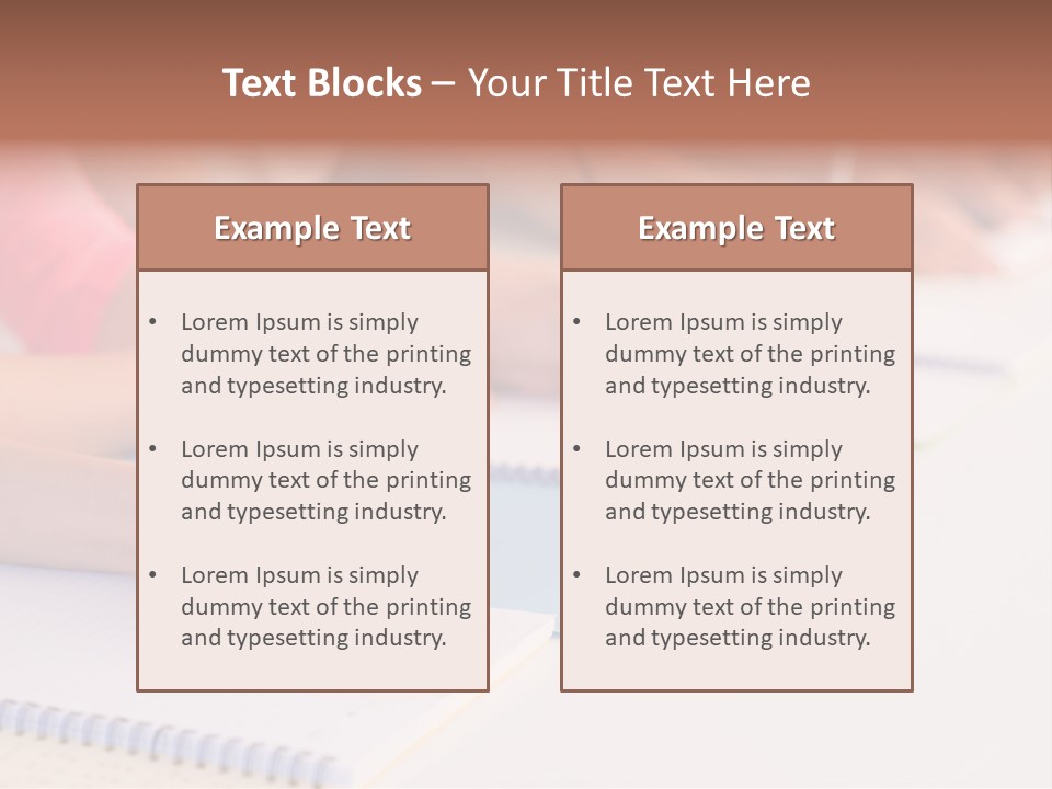 Seminar Writing Lesson PowerPoint Template