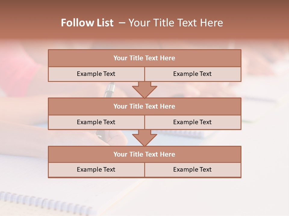 Seminar Writing Lesson PowerPoint Template