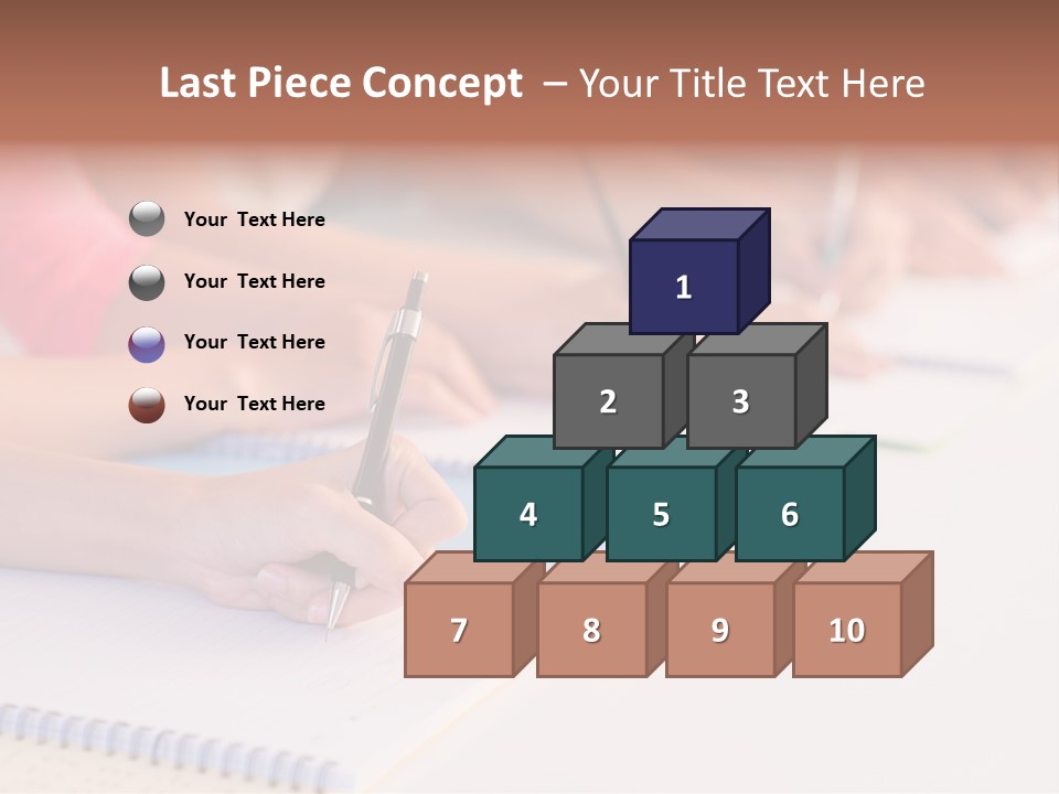 Seminar Writing Lesson PowerPoint Template