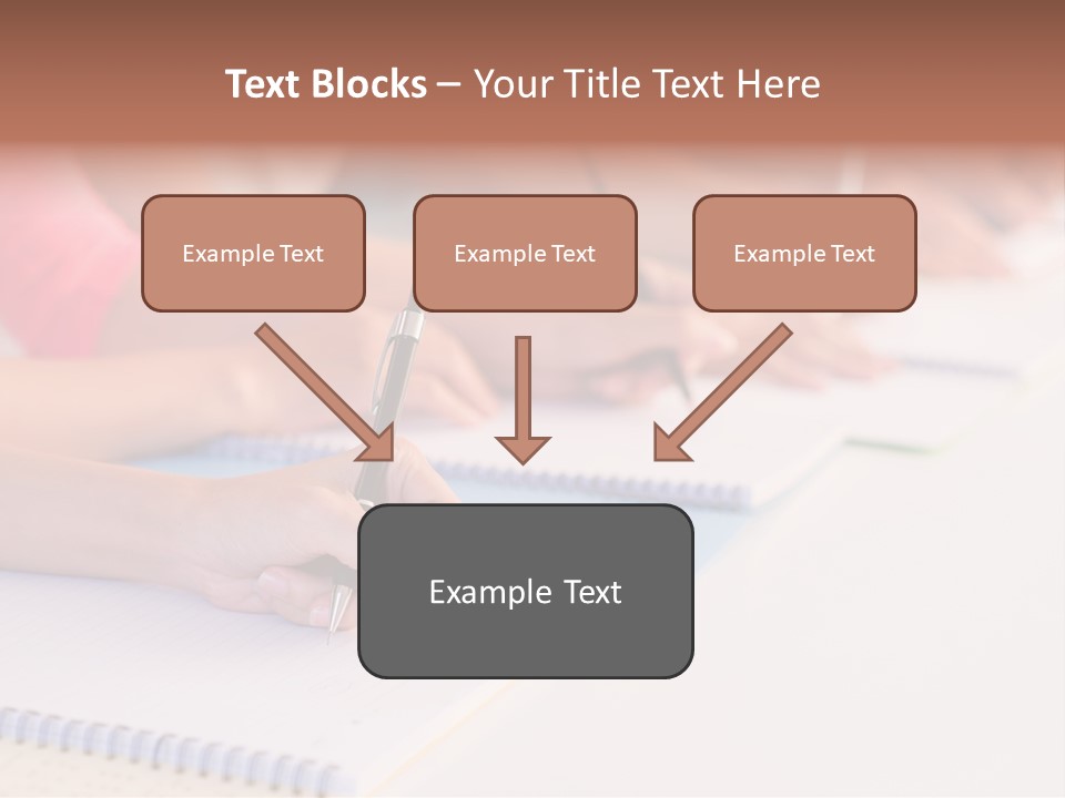 Seminar Writing Lesson PowerPoint Template