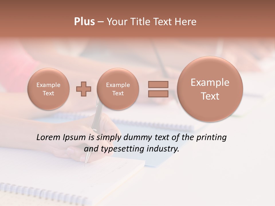 Seminar Writing Lesson PowerPoint Template