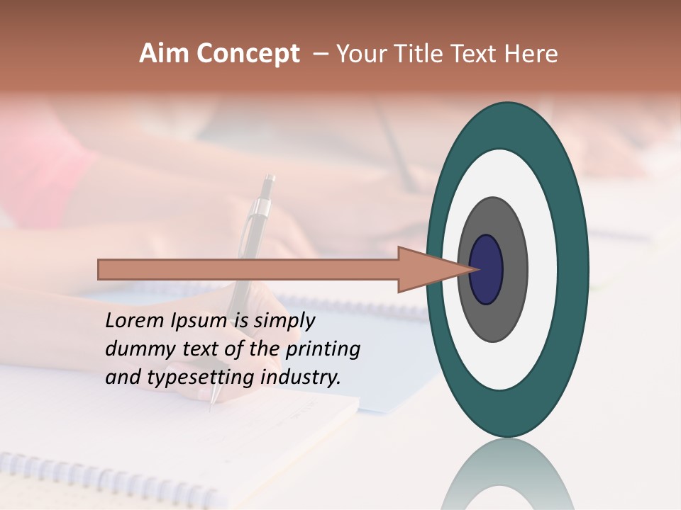Seminar Writing Lesson PowerPoint Template