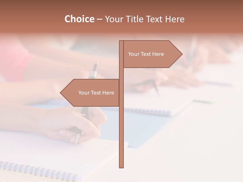 Seminar Writing Lesson PowerPoint Template