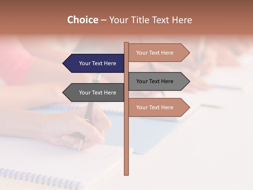 Seminar Writing Lesson PowerPoint Template