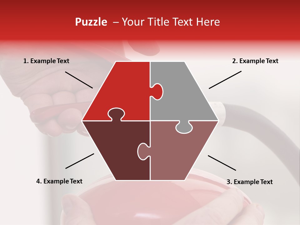 Red Handle Danger PowerPoint Template