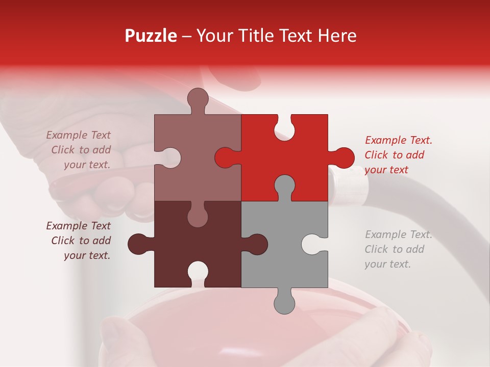 Red Handle Danger PowerPoint Template