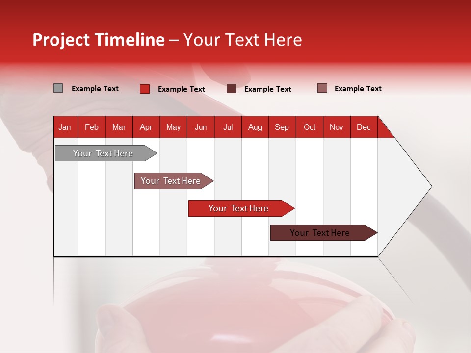 Red Handle Danger PowerPoint Template