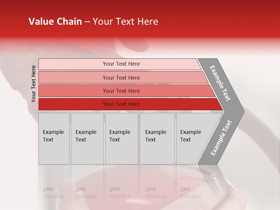 Red Handle Danger PowerPoint Template