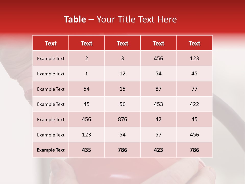 Red Handle Danger PowerPoint Template