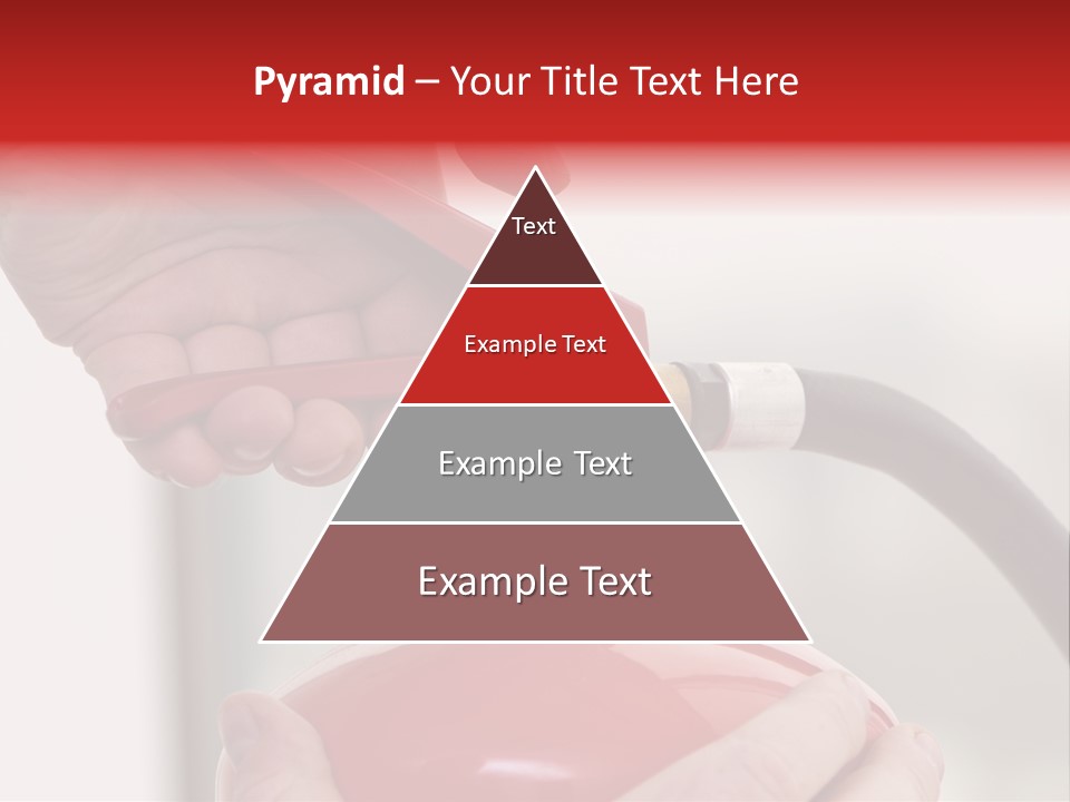 Red Handle Danger PowerPoint Template