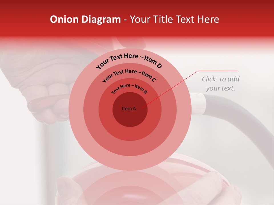Red Handle Danger PowerPoint Template