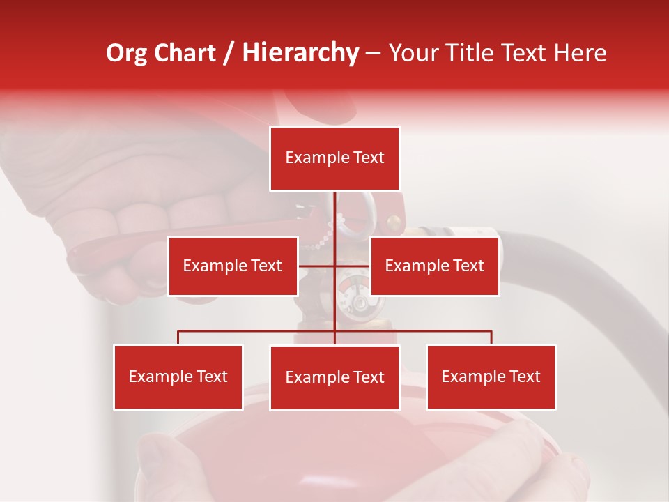 Red Handle Danger PowerPoint Template