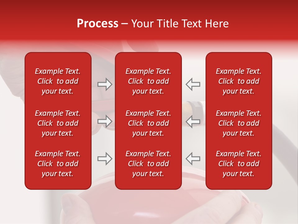 Red Handle Danger PowerPoint Template