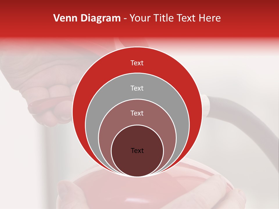 Red Handle Danger PowerPoint Template