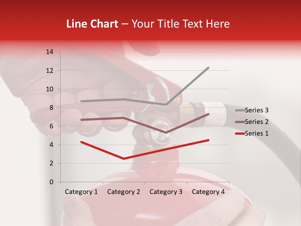 Red Handle Danger PowerPoint Template