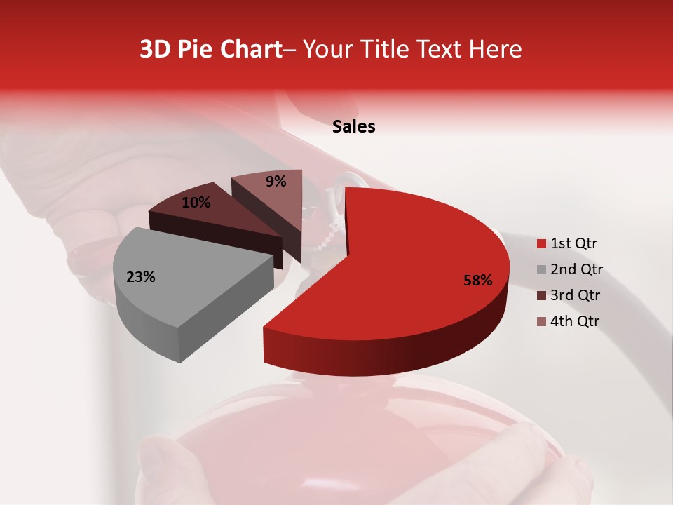 Red Handle Danger PowerPoint Template