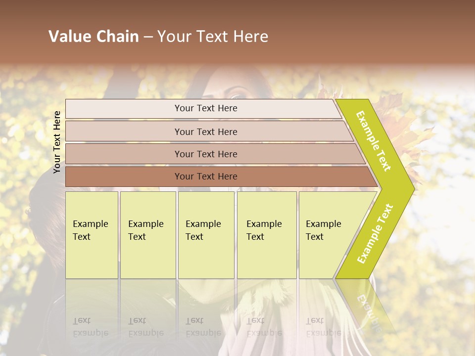 Fall Girlfriend Nature PowerPoint Template