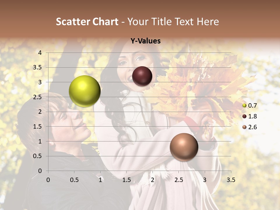 Fall Girlfriend Nature PowerPoint Template