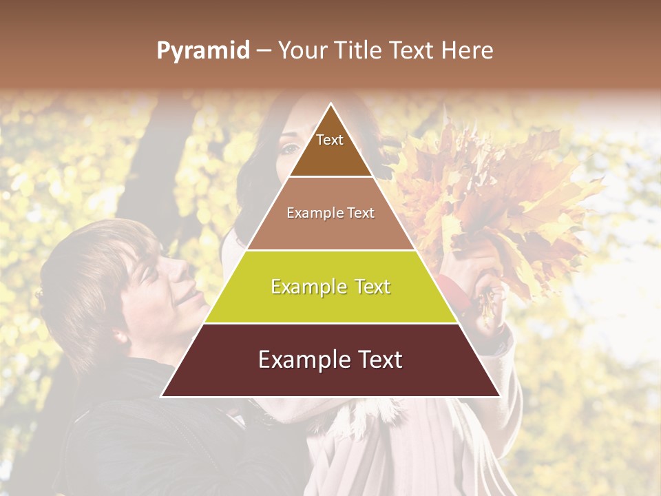 Fall Girlfriend Nature PowerPoint Template