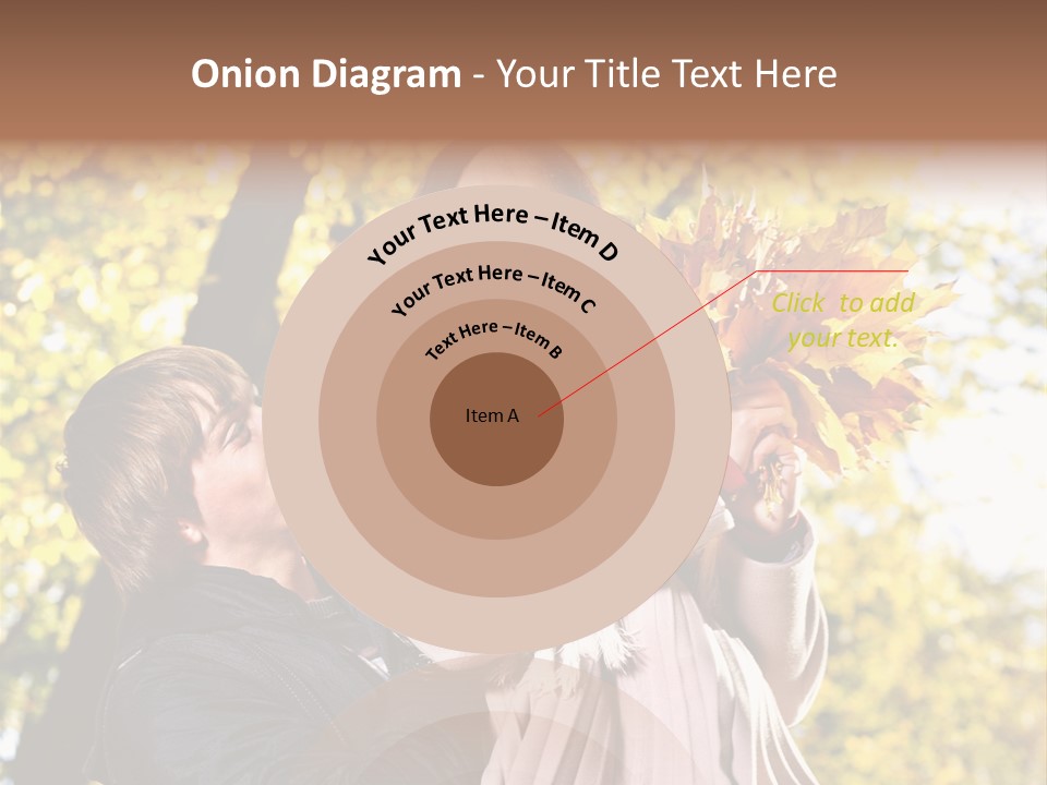 Fall Girlfriend Nature PowerPoint Template