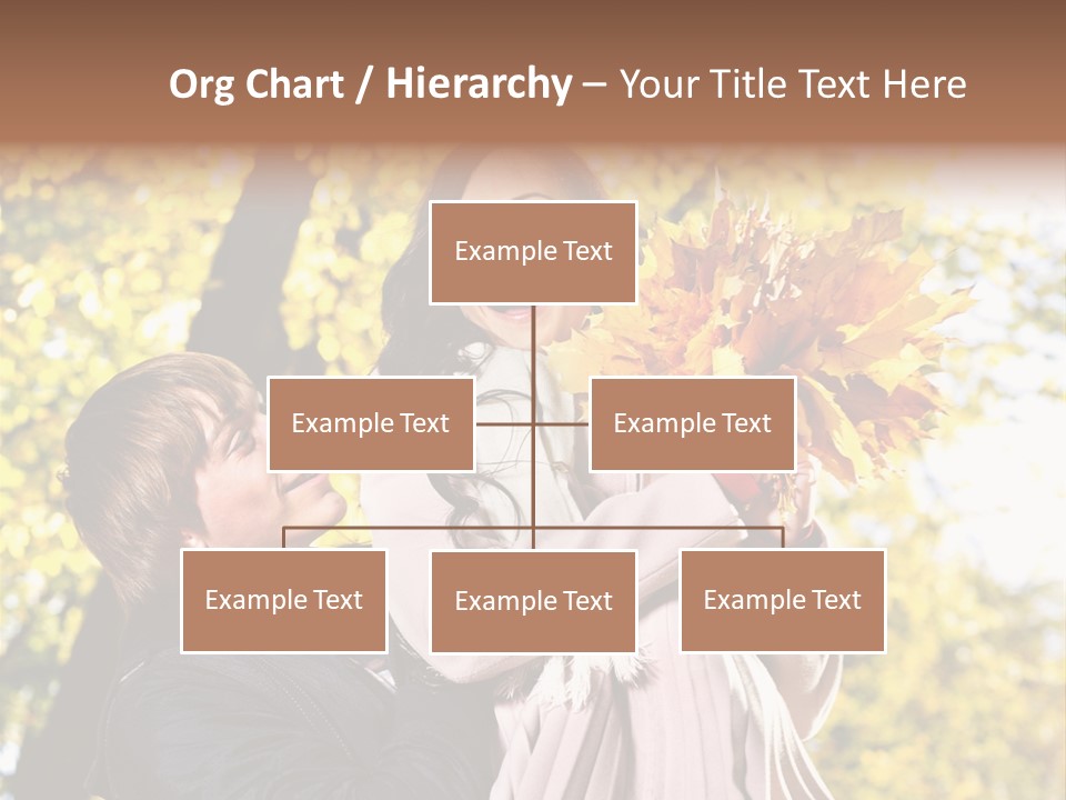 Fall Girlfriend Nature PowerPoint Template