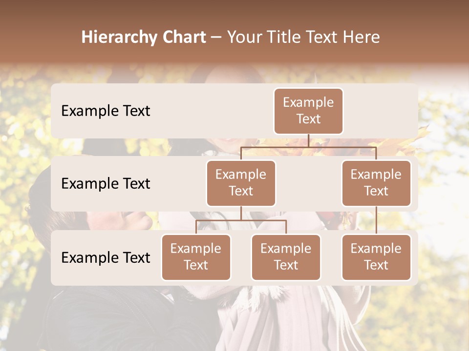 Fall Girlfriend Nature PowerPoint Template