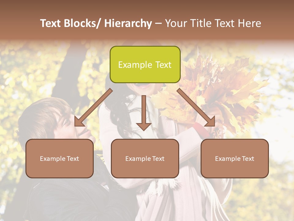 Fall Girlfriend Nature PowerPoint Template