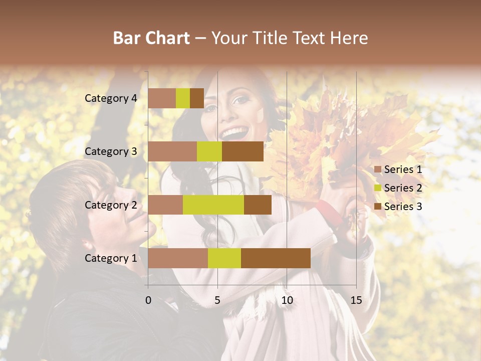 Fall Girlfriend Nature PowerPoint Template