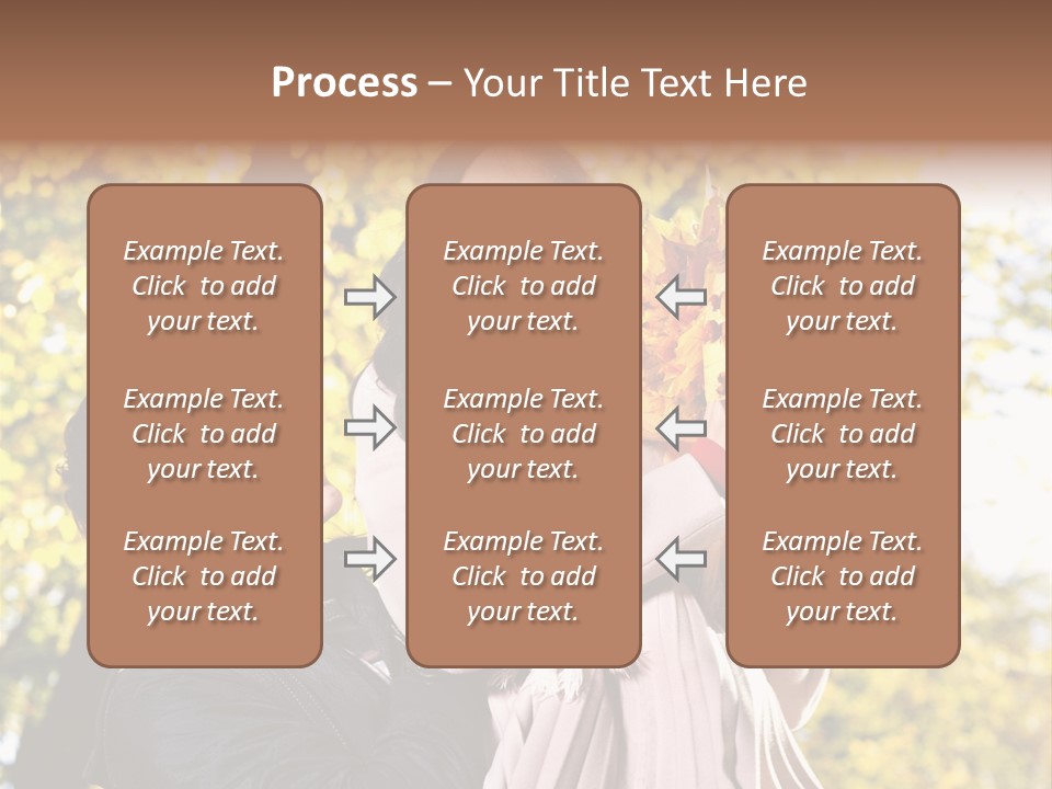 Fall Girlfriend Nature PowerPoint Template