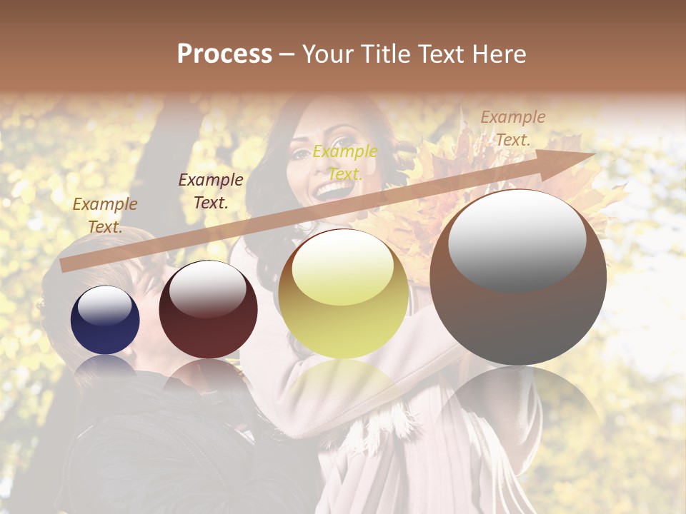 Fall Girlfriend Nature PowerPoint Template