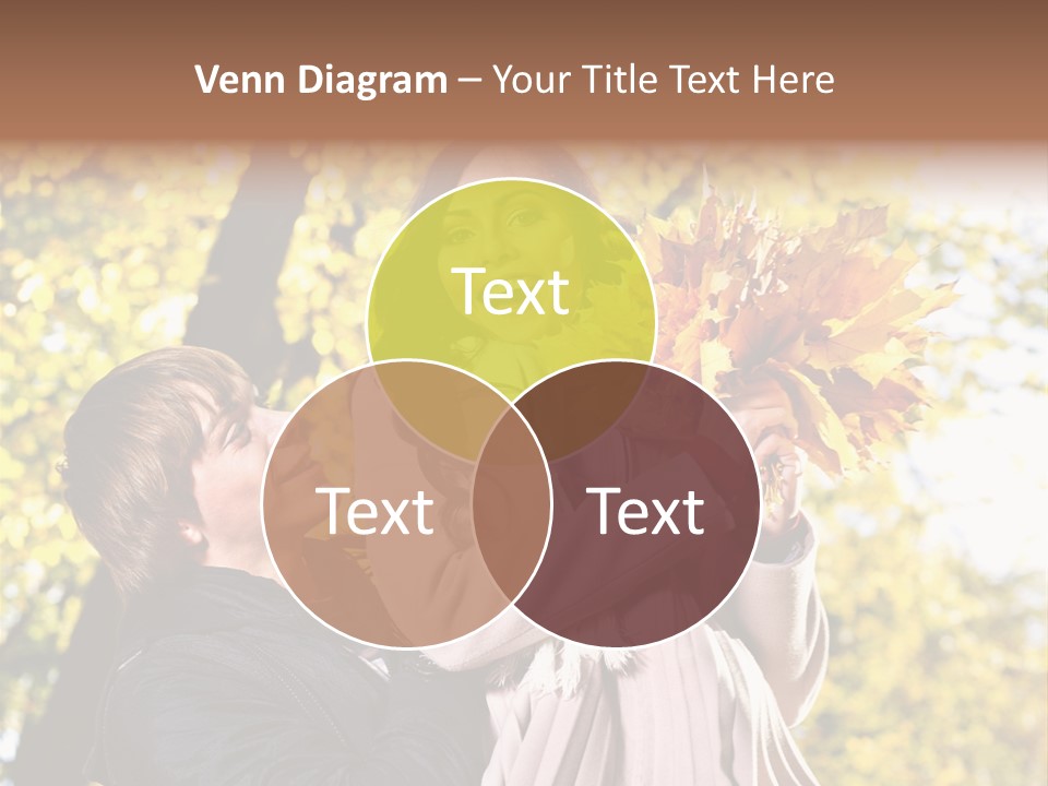 Fall Girlfriend Nature PowerPoint Template