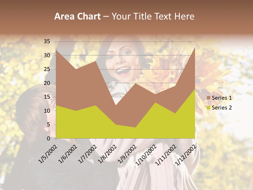 Fall Girlfriend Nature PowerPoint Template