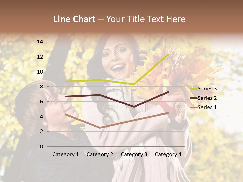 Fall Girlfriend Nature PowerPoint Template