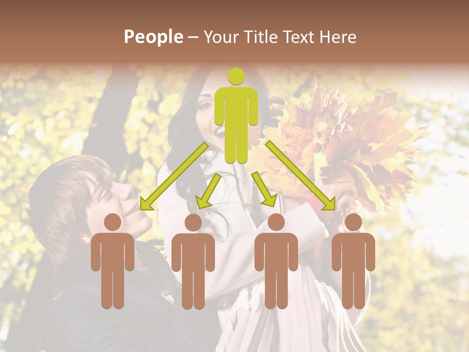 Fall Girlfriend Nature PowerPoint Template