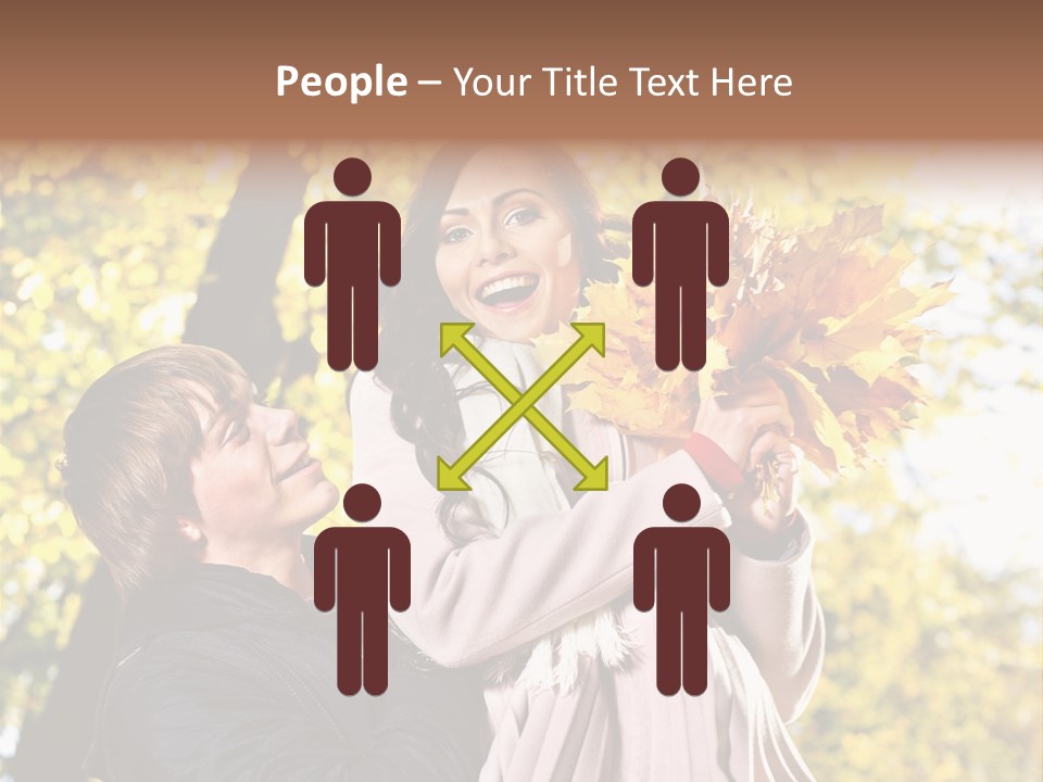 Fall Girlfriend Nature PowerPoint Template