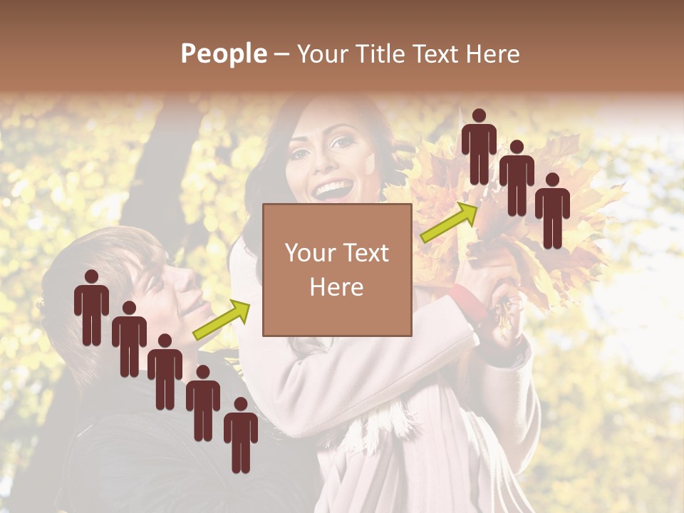 Fall Girlfriend Nature PowerPoint Template