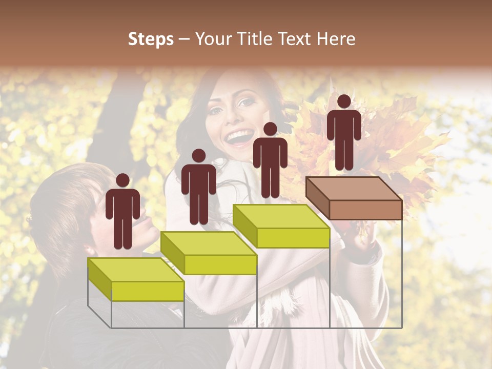 Fall Girlfriend Nature PowerPoint Template