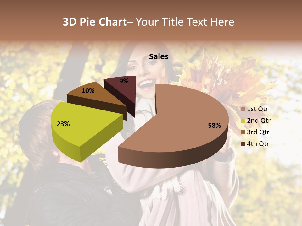 Fall Girlfriend Nature PowerPoint Template